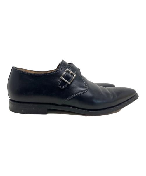 Santoni（サントーニ）Santoni (サントーニ) Santoni レザーシューズ ブラック サイズ:5の古着・服飾アイテム