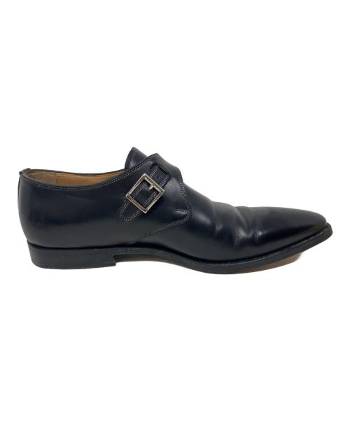 Santoni（サントーニ）Santoni (サントーニ) Santoni レザーシューズ ブラック サイズ:5の古着・服飾アイテム