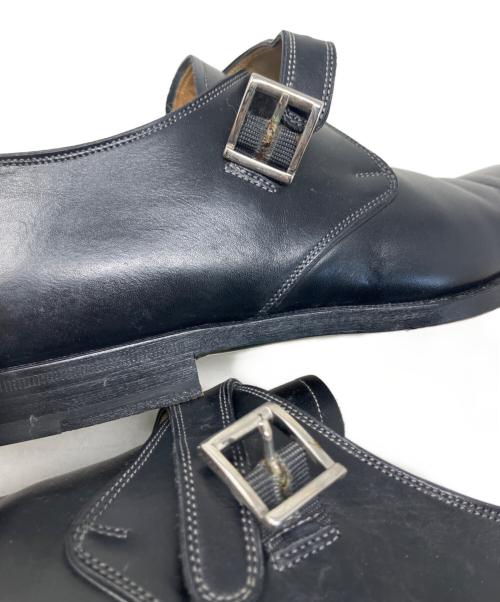 Santoni（サントーニ）Santoni (サントーニ) Santoni レザーシューズ ブラック サイズ:5の古着・服飾アイテム