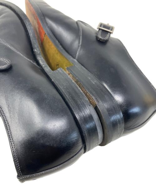 Santoni（サントーニ）Santoni (サントーニ) Santoni レザーシューズ ブラック サイズ:5の古着・服飾アイテム