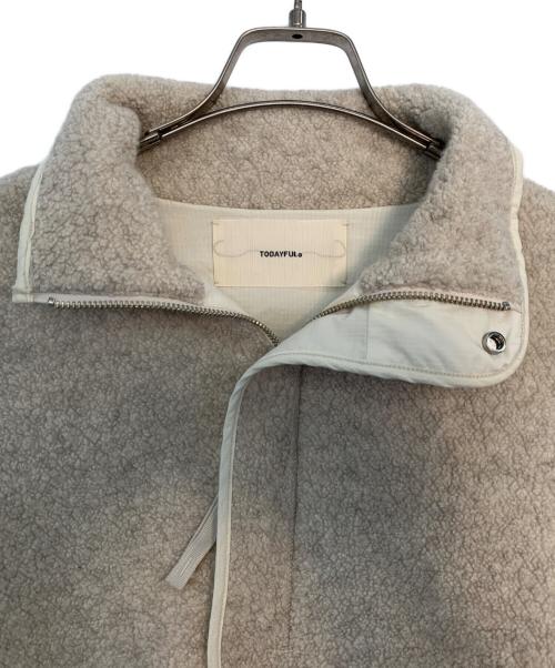 TODAYFUL（トゥデイフル）TODAYFUL (トゥデイフル) TODAYFUL Boa Fleece Pullover アイボリー サイズ:Freeの古着・服飾アイテム