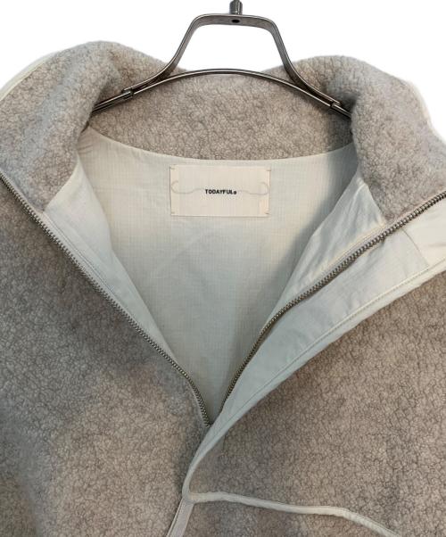 TODAYFUL（トゥデイフル）TODAYFUL (トゥデイフル) TODAYFUL Boa Fleece Pullover アイボリー サイズ:Freeの古着・服飾アイテム