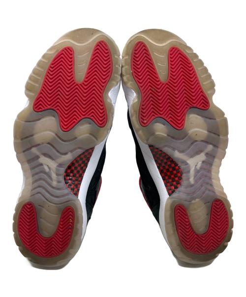NIKE（ナイキ）NIKE (ナイキ) NIKE AIR JORDAN11 ハイカットスニーカー ブラック×レッド サイズ:27.5cmの古着・服飾アイテム