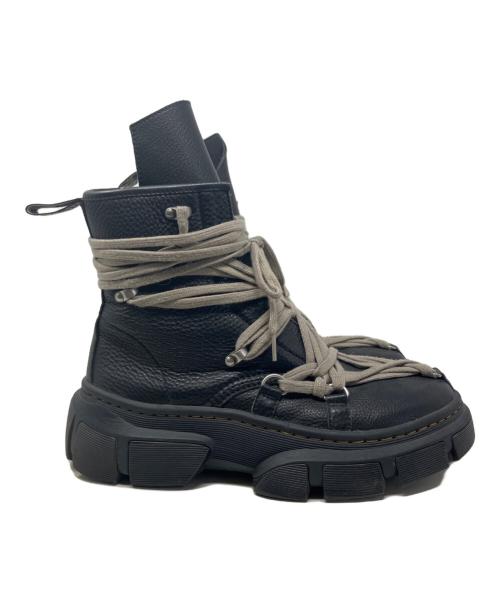 RICK OWENS（リックオウエンス）RICK OWENS (リックオウエンス) Dr.Martens (ドクターマーチン) RICK OWENS Dr.Martens ブーツ ブラック サイズ:28㎝の古着・服飾アイテム