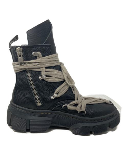 RICK OWENS（リックオウエンス）RICK OWENS (リックオウエンス) Dr.Martens (ドクターマーチン) RICK OWENS Dr.Martens ブーツ ブラック サイズ:28㎝の古着・服飾アイテム