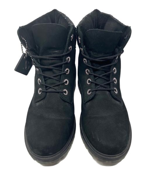 Timberland（ティンバーランド）Timberland (ティンバーランド) JIMMY CHOO (ジミーチュウ) Timberland JIMMY CHOO ブーツ ブラック サイズ:28㎝の古着・服飾アイテム