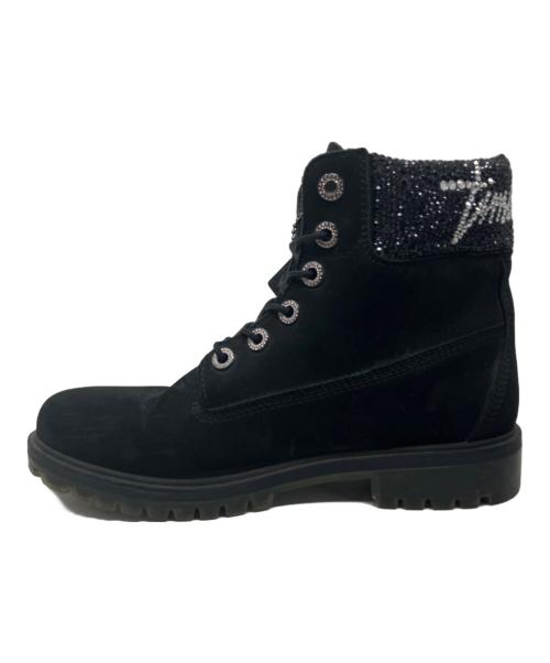 Timberland（ティンバーランド）Timberland (ティンバーランド) JIMMY CHOO (ジミーチュウ) Timberland JIMMY CHOO ブーツ ブラック サイズ:28㎝の古着・服飾アイテム