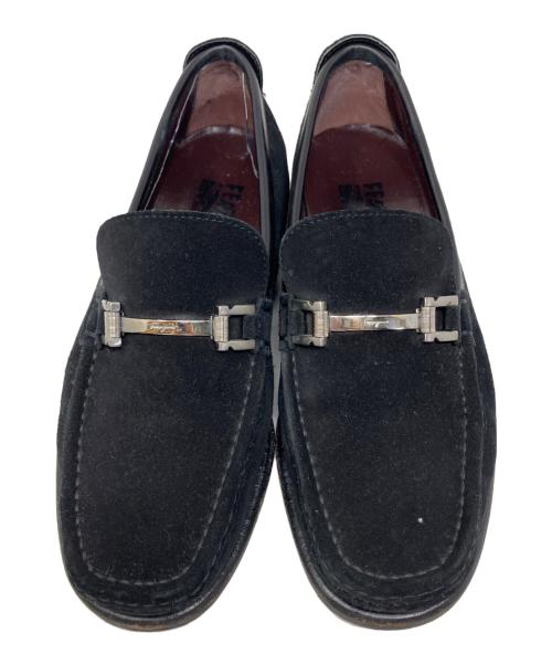 Salvatore Ferragamo（サルヴァトーレ フェラガモ）Salvatore Ferragamo (サルヴァトーレ フェラガモ) Salvatore Ferragamo ビットローファー ブラック サイズ:6Eの古着・服飾アイテム