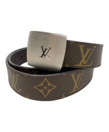 LOUIS VUITTON（ルイ ヴィトン）の古着「LOUIS VUITTON モノグラム ベルト」｜ブラウン