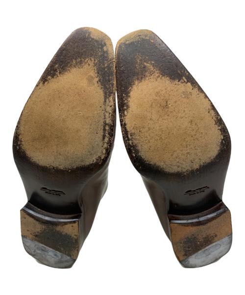 Santoni（サントーニ）Santoni (サントーニ) Santoni レザーシューズ ブラウン サイズ:5の古着・服飾アイテム