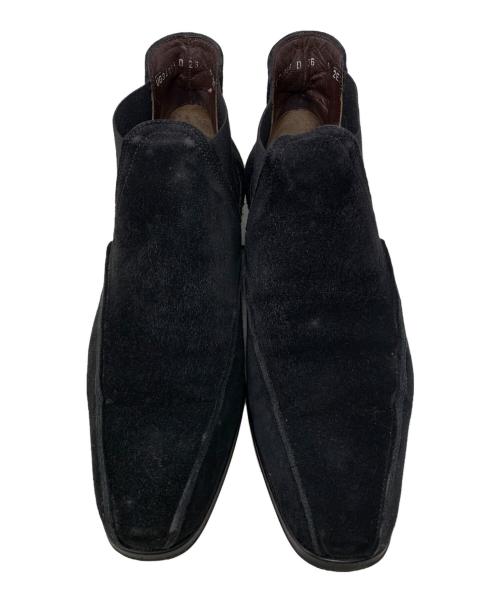 Salvatore Ferragamo（サルヴァトーレ フェラガモ）Salvatore Ferragamo (サルヴァトーレ フェラガモ) Salvatore Ferragamo サイドゴアシューズ ブラック サイズ:2Eの古着・服飾アイテム