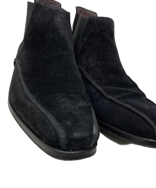 Salvatore Ferragamo（サルヴァトーレ フェラガモ）Salvatore Ferragamo (サルヴァトーレ フェラガモ) Salvatore Ferragamo サイドゴアシューズ ブラック サイズ:2Eの古着・服飾アイテム