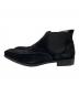 Salvatore Ferragamo (サルヴァトーレ フェラガモ) Salvatore Ferragamo サイドゴアシューズ ブラック サイズ:2E：12000円