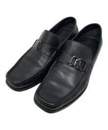 Salvatore Ferragamo（サルヴァトーレ フェラガモ）の古着「Salvatore Ferragamo ローファー」｜ブラック