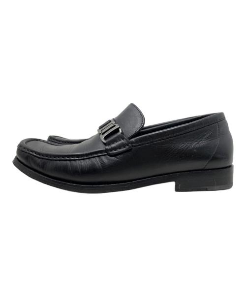Salvatore Ferragamo（サルヴァトーレ フェラガモ）Salvatore Ferragamo (サルヴァトーレ フェラガモ) Salvatore Ferragamo ローファー ブラック サイズ:5 1/2 EEの古着・服飾アイテム