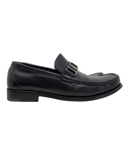 Salvatore Ferragamo（サルヴァトーレ フェラガモ）Salvatore Ferragamo (サルヴァトーレ フェラガモ) Salvatore Ferragamo ローファー ブラック サイズ:5 1/2 EEの古着・服飾アイテム