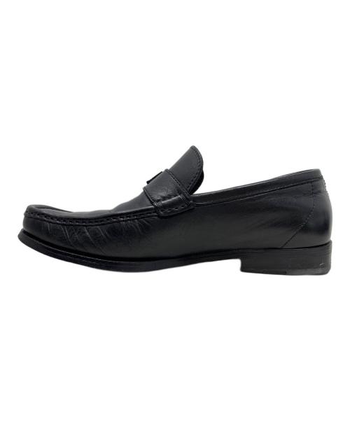 Salvatore Ferragamo（サルヴァトーレ フェラガモ）Salvatore Ferragamo (サルヴァトーレ フェラガモ) Salvatore Ferragamo ローファー ブラック サイズ:5 1/2 EEの古着・服飾アイテム