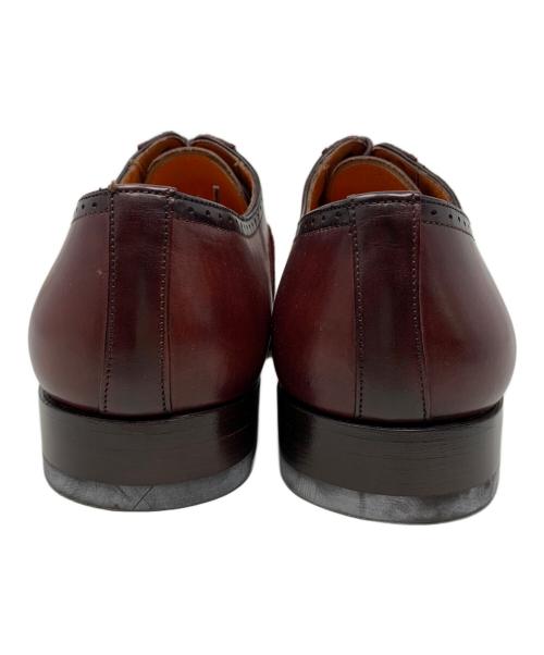 Santoni（サントーニ）Santoni (サントーニ) Santoni ウィングチップシューズ ワインレッド サイズ:4 1/2の古着・服飾アイテム