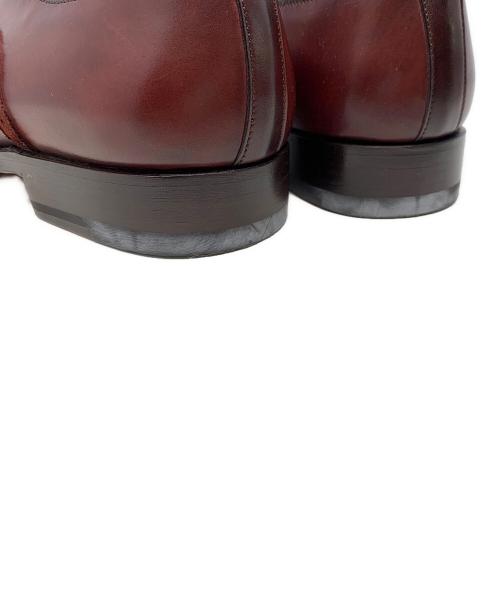 Santoni（サントーニ）Santoni (サントーニ) Santoni ウィングチップシューズ ワインレッド サイズ:4 1/2の古着・服飾アイテム