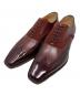 Santoni（サントーニ）の古着「Santoni ウィングチップシューズ」｜ワインレッド