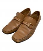 Salvatore Ferragamoサルヴァトーレ フェラガモ）の古着「Salvatore Ferragamo ローファー」｜ブラウン