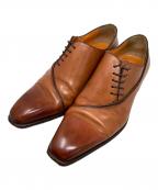 Santoniサントーニ）の古着「Santoni ビジネスシューズ」｜ブラウン