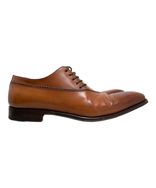 Santoni（サントーニ）Santoni (サントーニ) Santoni ビジネスシューズ ブラウン サイズ:4 1/2の古着・服飾アイテム