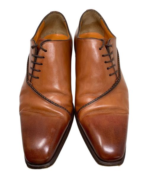 Santoni（サントーニ）Santoni (サントーニ) Santoni ビジネスシューズ ブラウン サイズ:4 1/2の古着・服飾アイテム