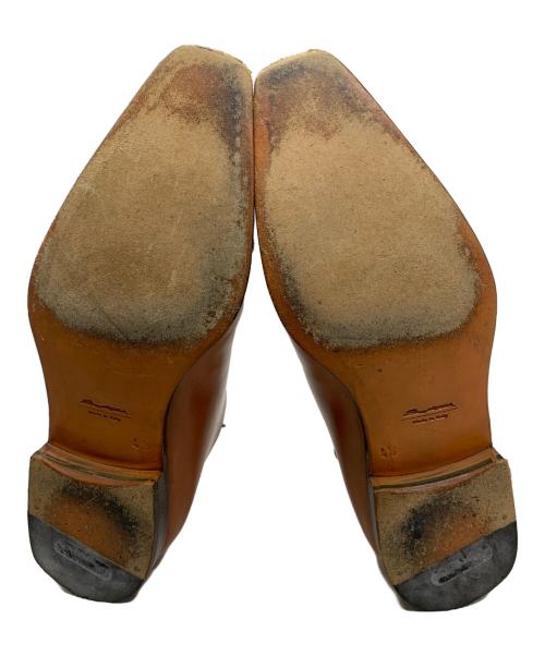 Santoni（サントーニ）Santoni (サントーニ) Santoni ビジネスシューズ ブラウン サイズ:4 1/2の古着・服飾アイテム