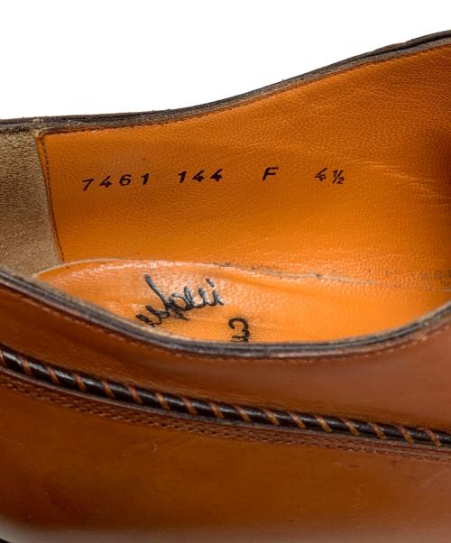 Santoni（サントーニ）Santoni (サントーニ) Santoni ビジネスシューズ ブラウン サイズ:4 1/2の古着・服飾アイテム