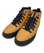 CHROMEクローム）の古着「CHROME bromley mid ハイカットスニーカー」｜ブラウン×ブラック