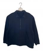 Spick and Spanスピック＆スパン）の古着「Spick and Span ハーフジップスウェット」｜ネイビー