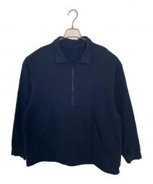 Spick and Span（スピック＆スパン）の古着「Spick and Span ハーフジップスウェット」｜ネイビー
