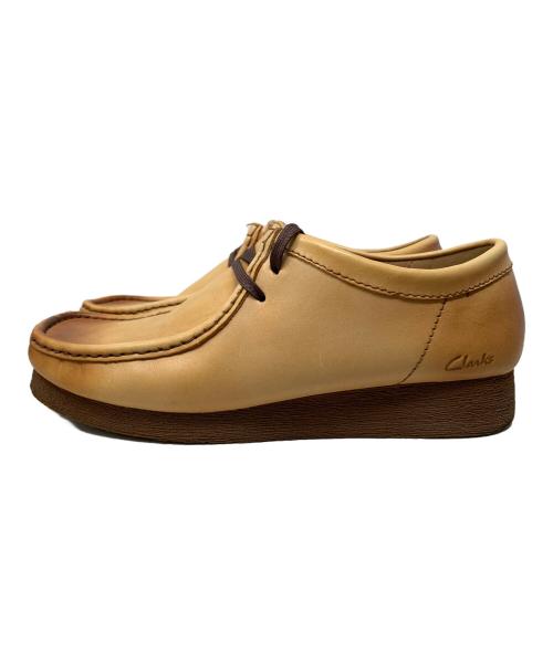 CLARKS（クラークス）CLARKS (クラークス) CLARKS モカシンシューズ ベージュ サイズ:27㎝の古着・服飾アイテム