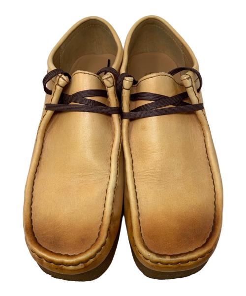 CLARKS（クラークス）CLARKS (クラークス) CLARKS モカシンシューズ ベージュ サイズ:27㎝の古着・服飾アイテム