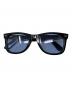RAY-BAN（レイバン）の古着「RAY-BAN ORIGINAL WAYFARER CLASSIC レンズブルー サングラス」｜ブラック