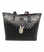 COACH×DISNEYコーチ×ディズニー）の古着「COACH Disney バッグ」｜ブラック×レッド