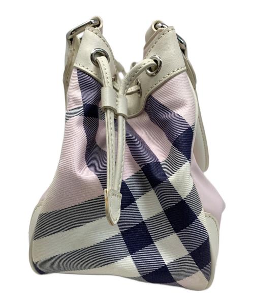 BURBERRY BLUE LABEL（バーバリー ブルー レーベル）BURBERRY BLUE LABEL (バーバリー ブルー レーベル) BURBERRY BLUE LABEL トートバッグ ピンクの古着・服飾アイテム