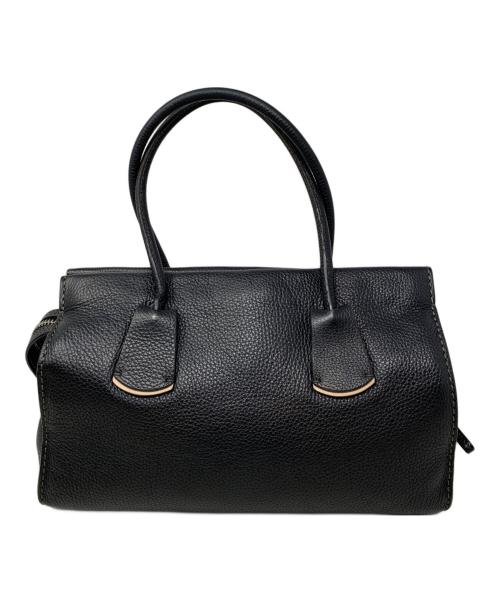 TOD'S（トッズ）TOD'S (トッズ) TOD'S トートバッグ ブラックの古着・服飾アイテム