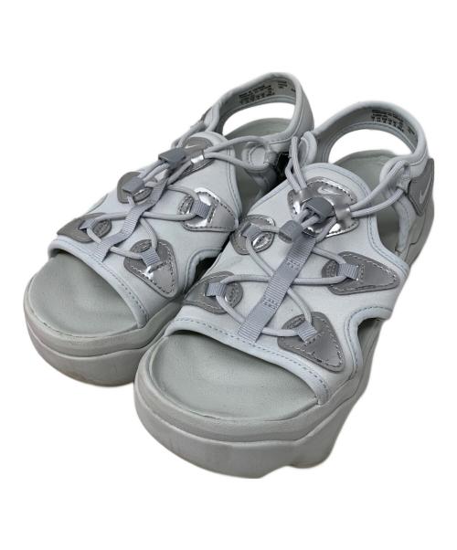 NIKE（ナイキ）NIKE (ナイキ) NIKE AIR MAX 厚底サンダル グレー サイズ:24㎝の古着・服飾アイテム