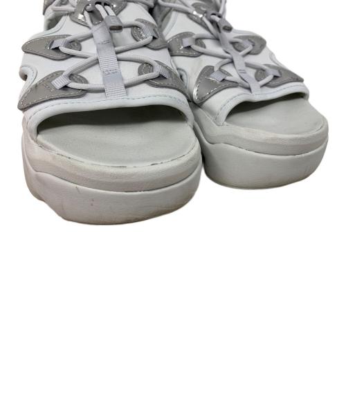 NIKE（ナイキ）NIKE (ナイキ) NIKE AIR MAX 厚底サンダル グレー サイズ:24㎝の古着・服飾アイテム