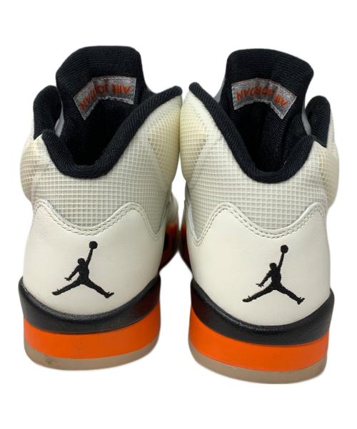 NIKE（ナイキ）NIKE (ナイキ) NIKE Air Jordan 5 ハイカットスニーカー ホワイト サイズ:27.5cmの古着・服飾アイテム