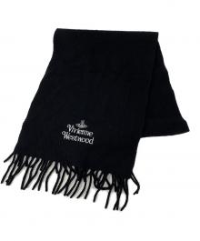 Vivienne Westwood（ヴィヴィアンウエストウッド）の古着「Vivienne Westwood マフラー」｜ブラック