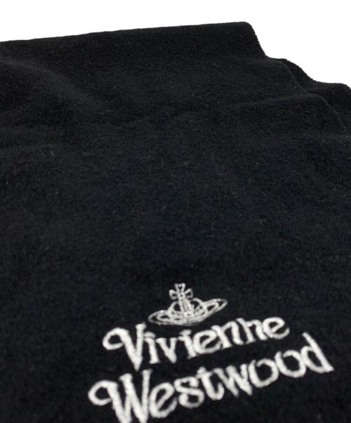 Vivienne Westwood（ヴィヴィアンウエストウッド）Vivienne Westwood (ヴィヴィアンウエストウッド) Vivienne Westwood マフラー ブラックの古着・服飾アイテム