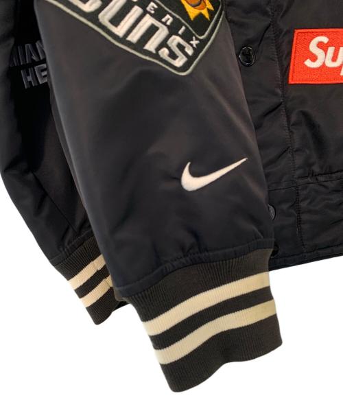 NIKE（ナイキ）NIKE (ナイキ) Supreme (シュプリーム) NIKE Supreme NBA Teams Warm Up Jacket スタジャン ブラック サイズ:Mの古着・服飾アイテム