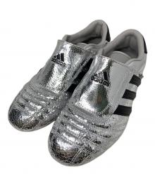 adidas（アディダス）の古着「adidas ローカットスニーカー」｜シルバー×ブラック
