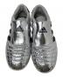 中古・古着 adidas (アディダス) adidas ローカットスニーカー シルバー×ブラック サイズ:23.5cm：7000円