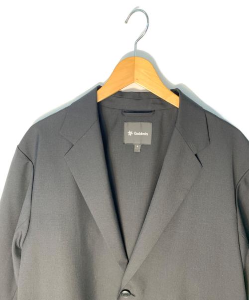GOLDWIN（ゴールドウイン）GOLDWIN (ゴールドウイン) ウール バンブー ツーボタン ジャケット ブラック サイズ:4号の古着・服飾アイテム