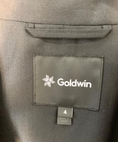 GOLDWIN（ゴールドウイン）GOLDWIN (ゴールドウイン) ウール バンブー ツーボタン ジャケット ブラック サイズ:4号の古着・服飾アイテム