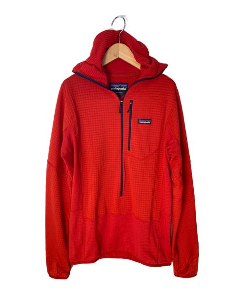 Patagonia（パタゴニア）Patagonia (パタゴニア) R1 プルオーバー フーディ レッド サイズ:Mの古着・服飾アイテム